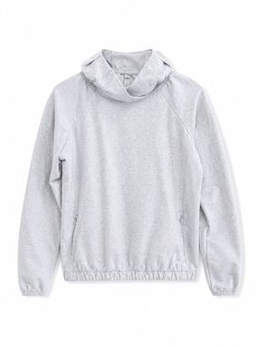Lululemon After All Pullover Heathered CoolBreeze French Terry Sweatshirt Size 6